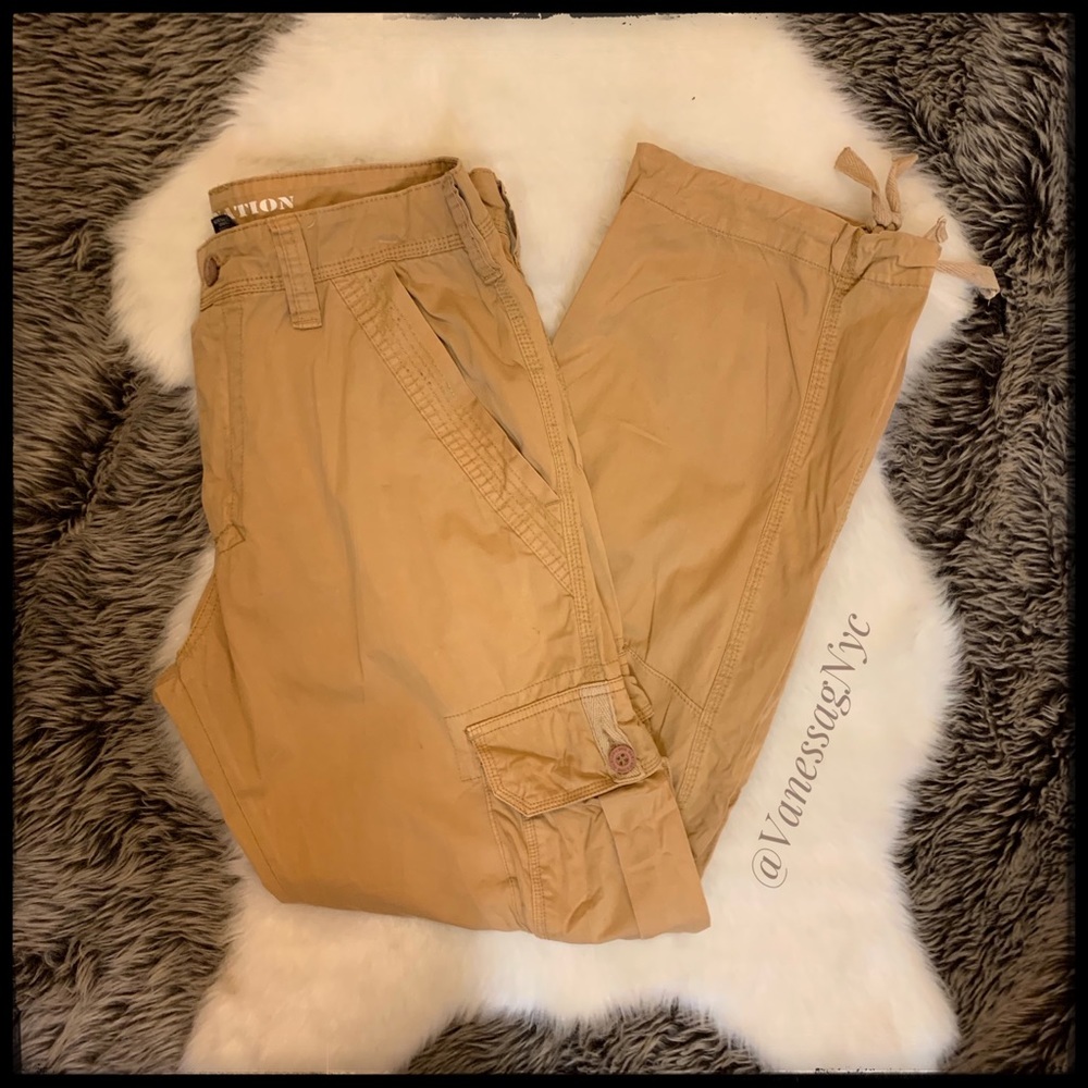 One Nation Tan Cargo Pants Sz 32/32